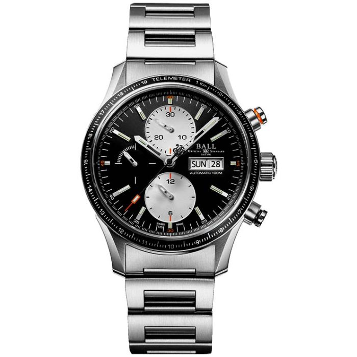 Ball Fireman Storm Chaser Pro Chronograph Men's Watch CM3090C-S1J-BK Ball Fireman Storm Chaser Pro Chronograph Men's Watch CM3090C-S1J-BK