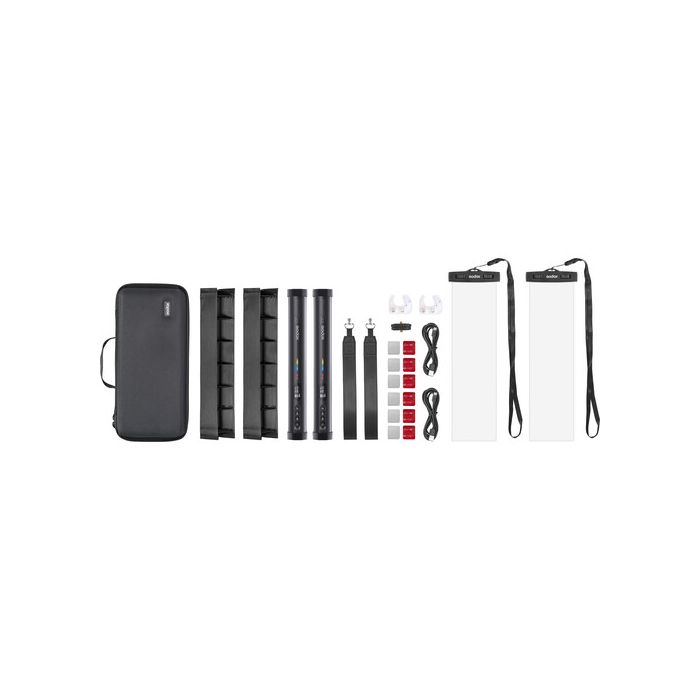 Godox TL30 RGB LED Tube Light 2-Light Kit