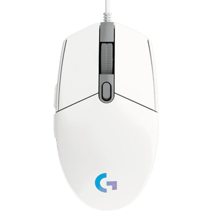 Logitech G102 LIGHTSYNC RGB Gaming Mouse White Datorpele (910-005824) Logitech G102 LIGHTSYNC RGB Gaming Mouse White Datorpele (910-005824)