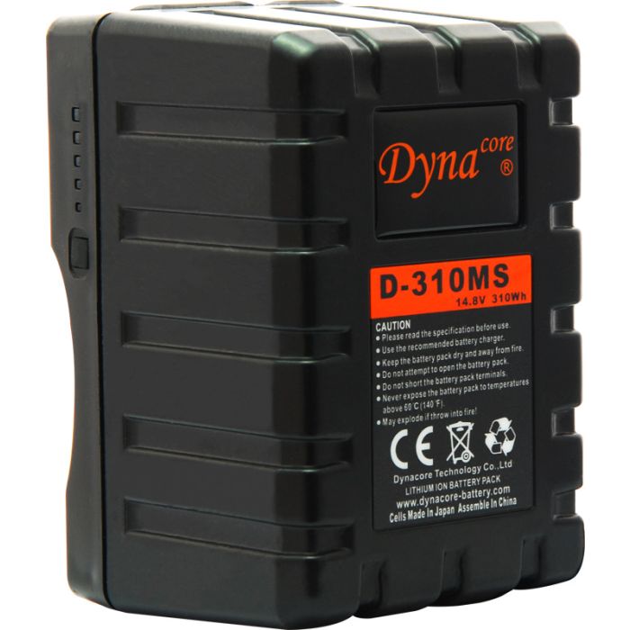 Dynacore V-Mount Battery D-Series Mini D-310MS 310Wh 14.8V Dynacore V-Mount Battery D-Series Mini D-310MS 310Wh 14.8V