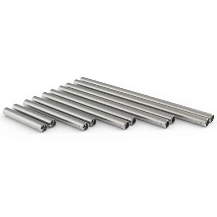 8Sinn 15cm 15MM Silver Rods 2pcs 8Sinn 15cm 15MM Silver Rods 2pcs