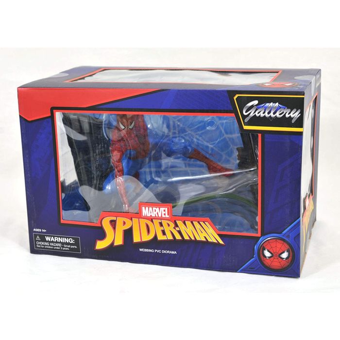 Marvel Gallery The Spectacular Spider-Man Webbing statue 18cm