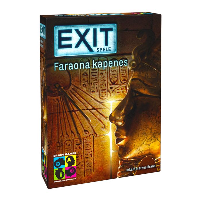 Brain Games EXiT Spēle - Faraona Kapenes (LV) Brain Games EXiT Spēle - Faraona Kapenes (LV)