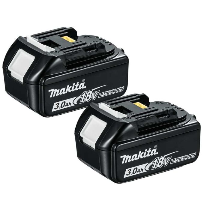 Makita 3.0Ah 18V Lithium-Ion 2-pack Makita 3.0Ah 18V Lithium-Ion 2-pack