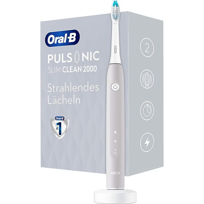 Braun Oral-B Pulsonic Slim Clean 2000 Grey Braun Oral-B Pulsonic Slim Clean 2000 Grey