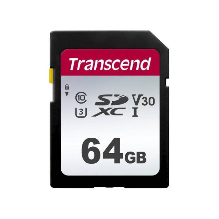 Transcend Silver 300S SDXC 64GB UHS-I U3 (V30) R95/W45 Transcend Silver 300S SDXC 64GB UHS-I U3 (V30) R95/W45