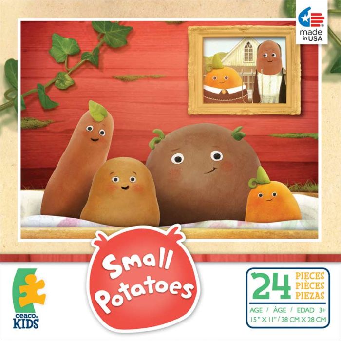 Small Potatoes Jigsaw Puzzle 24 Pieces (0021081016568) Small Potatoes Jigsaw Puzzle 24 Pieces (0021081016568)