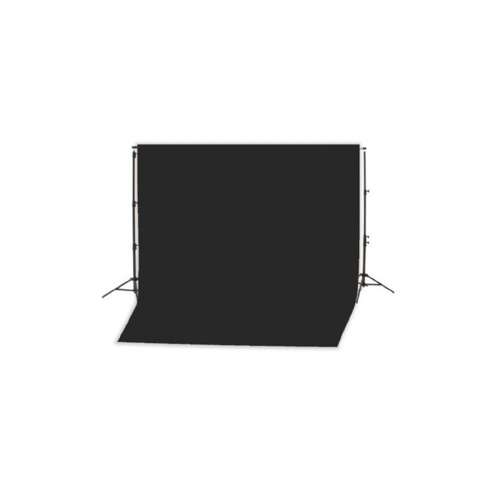 Falcon Eyes Background System B-8510 With Roll Black 2.75x11m