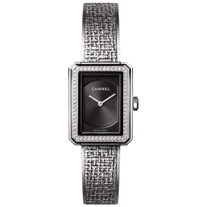 Chanel Boyfriend Tweed 28mm Ladies Watch H4877 Chanel Boyfriend Tweed 28mm Ladies Watch H4877