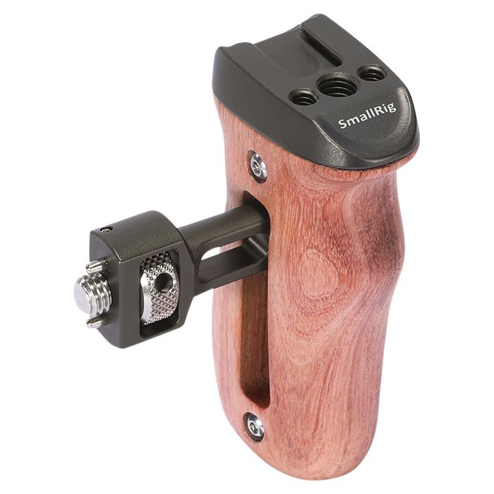 SmallRig 2642 Wood Side Handle w/ Arri-Style Mount SmallRig 2642 Wood Side Handle w/ Arri-Style Mount