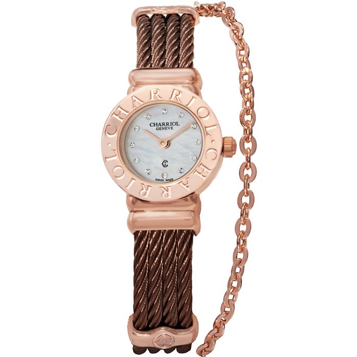Charriol St Tropez Ladies Watch ST20CP1.523RO.004 Charriol St Tropez Ladies Watch ST20CP1.523RO.004