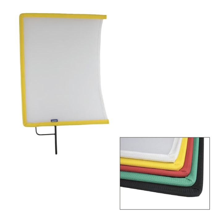 Kupo KT-2436OW 24"x 36" Open End Flag Frame - White Artificial Silk Kupo KT-2436OW 24"x 36" Open End Flag Frame - White Artificial Silk