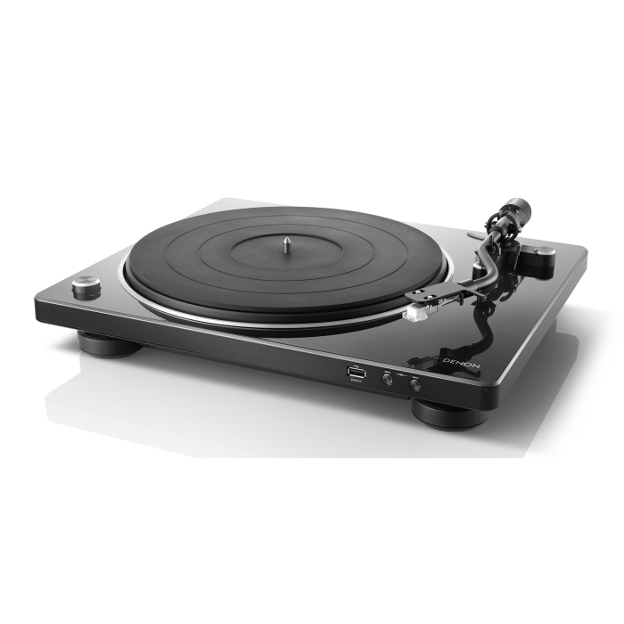 Denon DP-450USB Black Premium Belt-Drive Turntable Denon DP-450USB Black Premium Belt-Drive Turntable