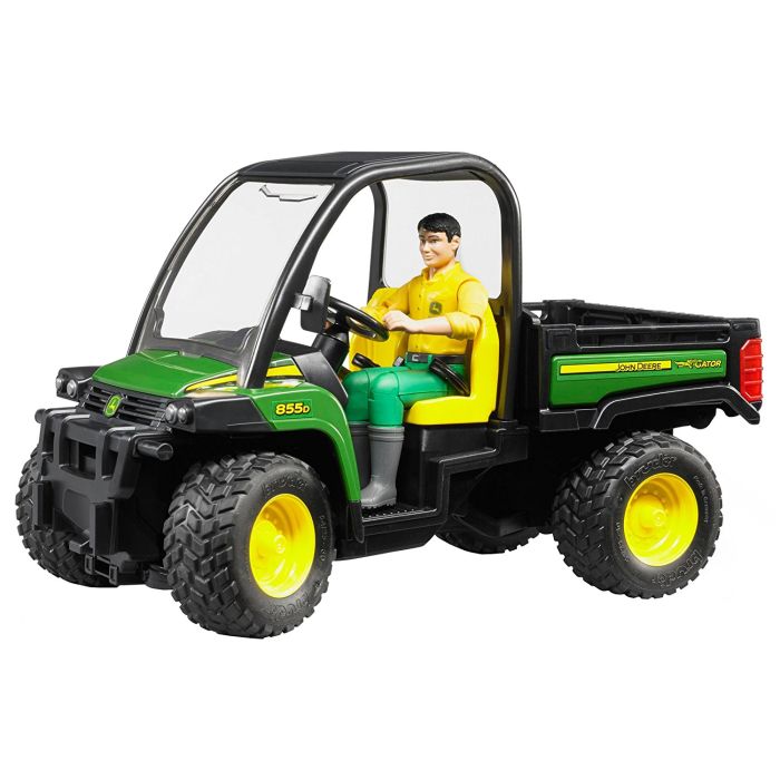 Bruder John Deere Gator XUV 855D with Driver (02490) Bruder John Deere Gator XUV 855D with Driver (02490)