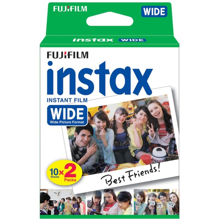 Fujifilm Instax Wide Film 20 Pack Fujifilm Instax Wide Film 20 Pack