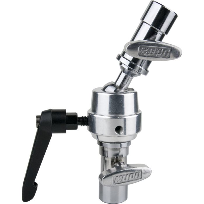 Kupo KCP-412 5/8" Swivel Super Grip Double Baby Receiver Kupo KCP-412 5/8" Swivel Super Grip Double Baby Receiver