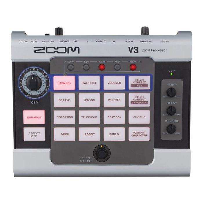 Zoom V3 Vocal Processor Zoom V3 Vocal Processor