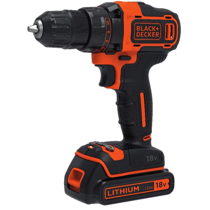 BLACK+DECKER BDCDD186KB / 18V / 2x1,5 Ah (BDCDD186KB) BLACK+DECKER BDCDD186KB / 18V / 2x1,5 Ah (BDCDD186KB)