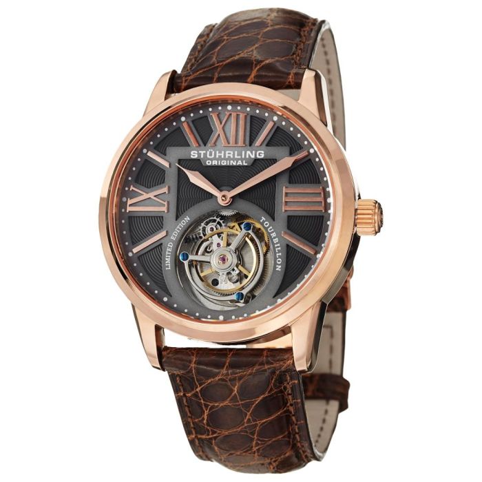 Stuhrling Tourbillon Grand Imperium Men's Watch 537.334XK54 Stuhrling Tourbillon Grand Imperium Men's Watch 537.334XK54