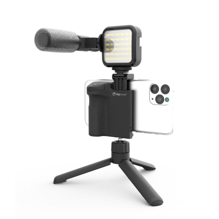 Digipower Follow Me Vlogging Kit with Wireless Hand Held Grip (DPS-VLG4) Digipower Follow Me Vlogging Kit with Wireless Hand Held Grip (DPS-VLG4)