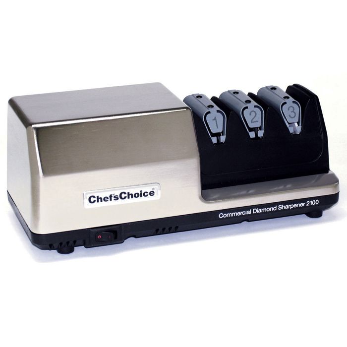 Chef's Choice Commercial EdgeSelect Diamond Hone Knife Sharpener Model 2100 Chef's Choice Commercial EdgeSelect Diamond Hone Knife Sharpener Model 2100