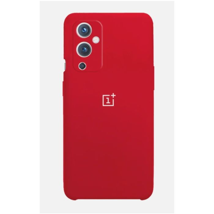 9D Oneplus 9 Silicone Case Red 9D Oneplus 9 Silicone Case Red