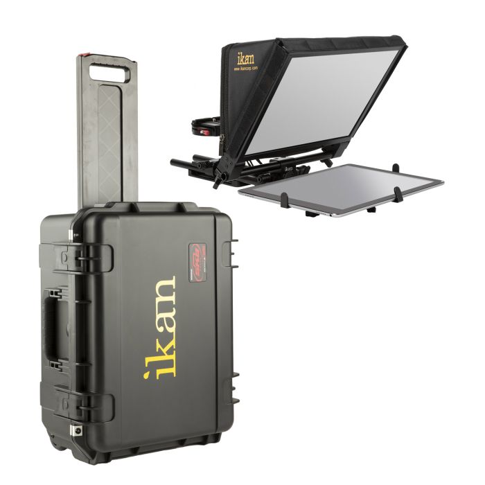 Ikan Elite Universal Tablet & iPad Pro Teleprompter Travel Kit (PT-ELITE-PRO-TK)