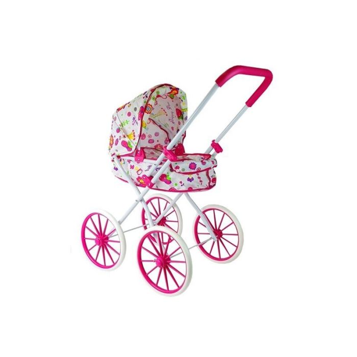 Leļļu ratiņi Deep Retro Big Wheels (LN6883) Leļļu ratiņi Deep Retro Big Wheels (LN6883)