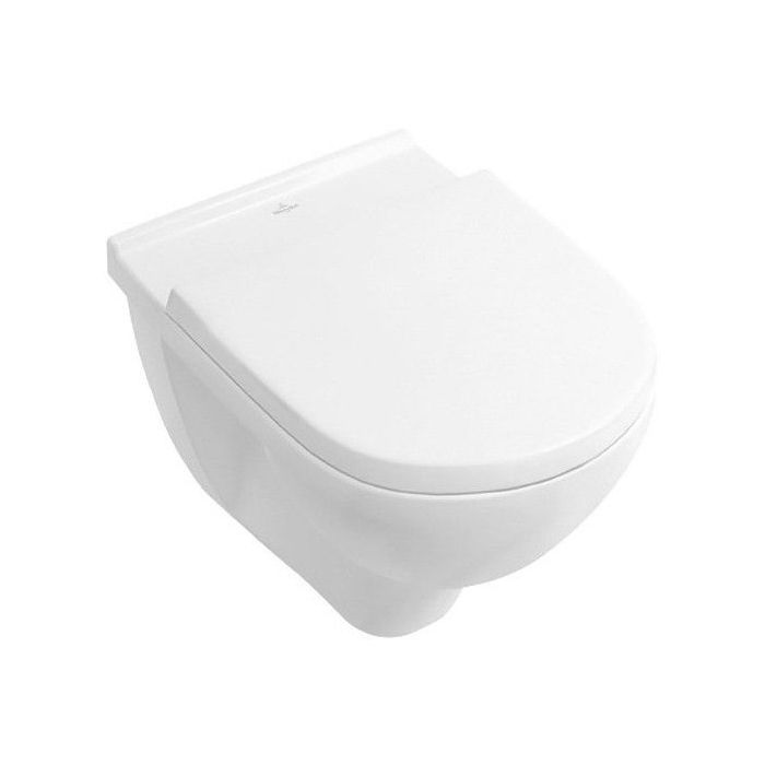 Villeroy&Boch O.novo Wall-Mounted WC with Toilet Seat Coverand SoftClose (5660H101) Villeroy&Boch O.novo Wall-Mounted WC with Toilet Seat Coverand SoftClose (5660H101)
