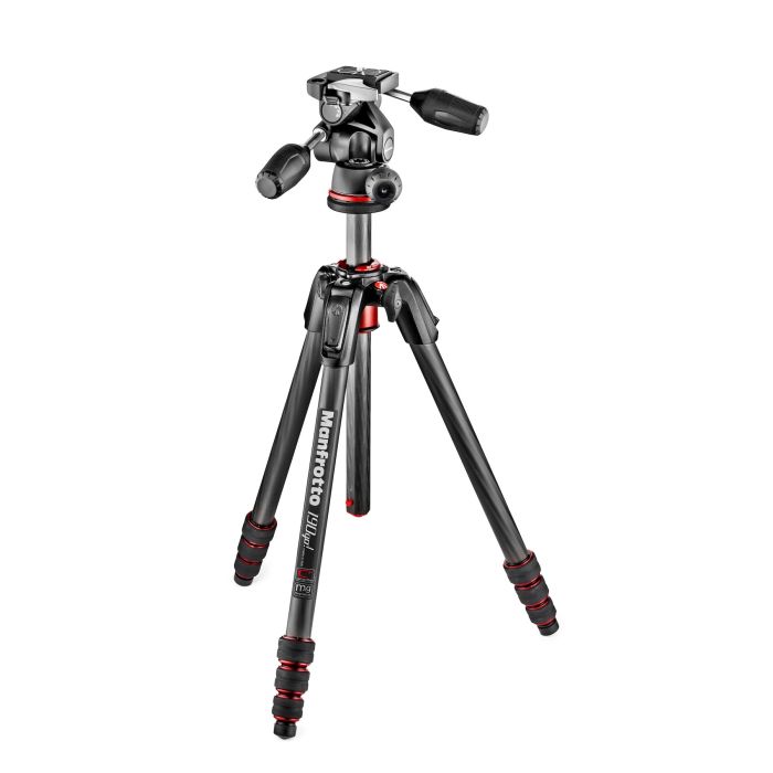 Manfrotto 190Go! Aluminum Tripod with MH804-3W 3-Way Head