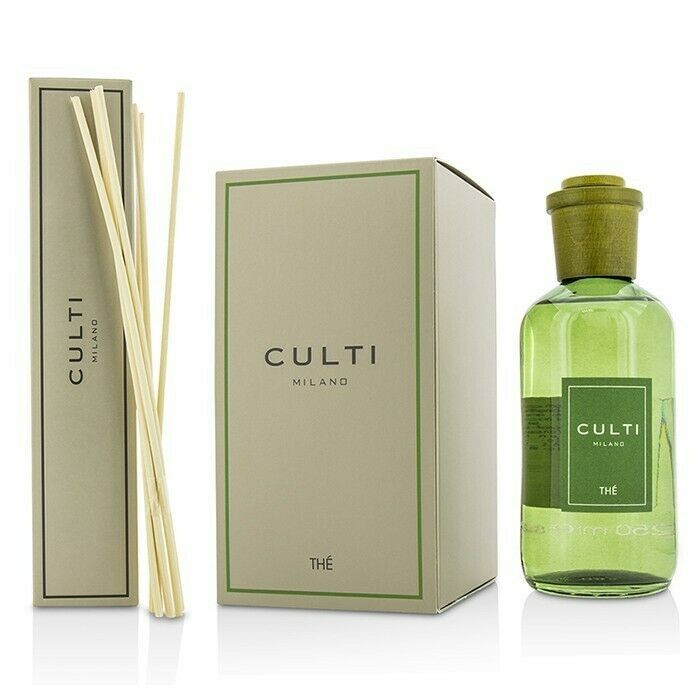 Culti Milano Colours Green 250ml mājas smaržas ar nūjiņām Culti Milano Colours Green 250ml mājas smaržas ar nūjiņām
