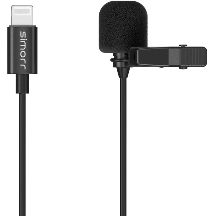 SmallRig simorr Wave L3 Lightning Lavalier Microphone (Black) 3453 SmallRig simorr Wave L3 Lightning Lavalier Microphone (Black) 3453