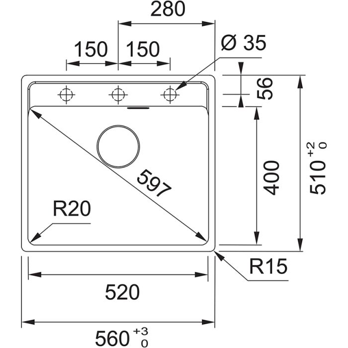 Franke MRG 610-52 A Apaļa Ner. Tērauda Spiedpoga Balts (114.0658.296) Franke MRG 610-52 A Apaļa Ner. Tērauda Spiedpoga Balts (114.0658.296)