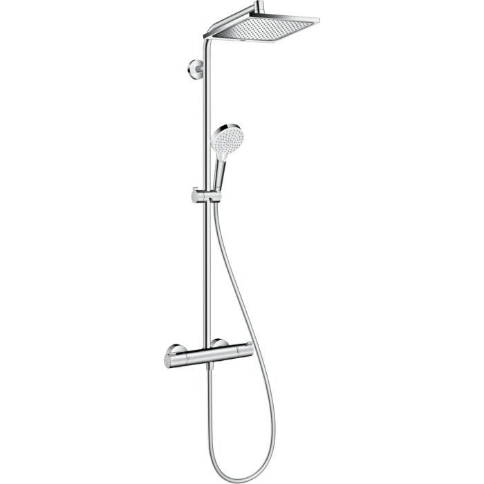 Hansgrohe Crometta E 240 Dušas Termostata Komplekts Hromēts (27271000) Hansgrohe Crometta E 240 Dušas Termostata Komplekts Hromēts (27271000)