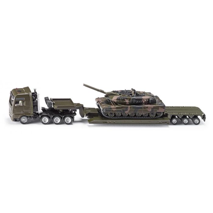 Siku Military Transport With Tank (8612) Siku Military Transport With Tank (8612)