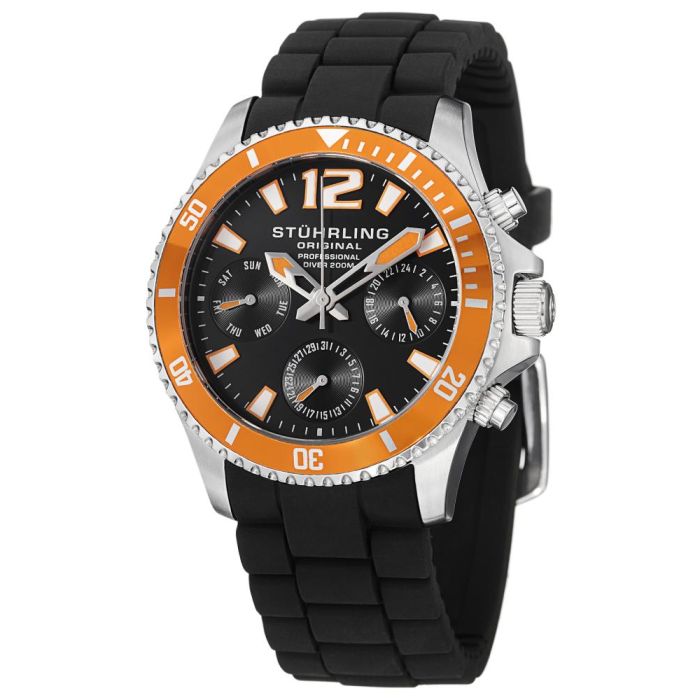 Stuhrling Aquadiver Men's Watch 805R.SET.02 Stuhrling Aquadiver Men's Watch 805R.SET.02