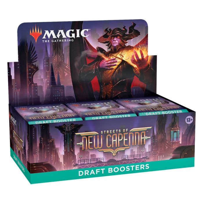 Wizards of The Coast MTG - Streets of New Capenna Draft Booster Display (36 Packs) (EN) Wizards of The Coast MTG - Streets of New Capenna Draft Booster Display (36 Packs) (EN)