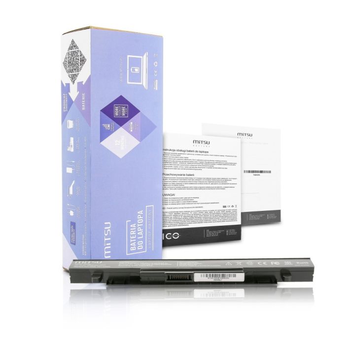 Mitsu Battery for Asus X550, A450, F450, K550 2200 mAh (33 Wh), A41-X550A, A41-X550 (BC/AS-X550)