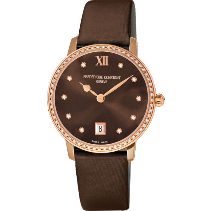 Frederique Constant Slimline Ladies Watch FC-220C4SD34 Frederique Constant Slimline Ladies Watch FC-220C4SD34