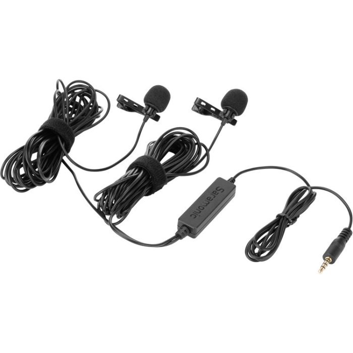 Saramonic LavMicro 2M Dual Wired Lavalier Microphones Saramonic LavMicro 2M Dual Wired Lavalier Microphones