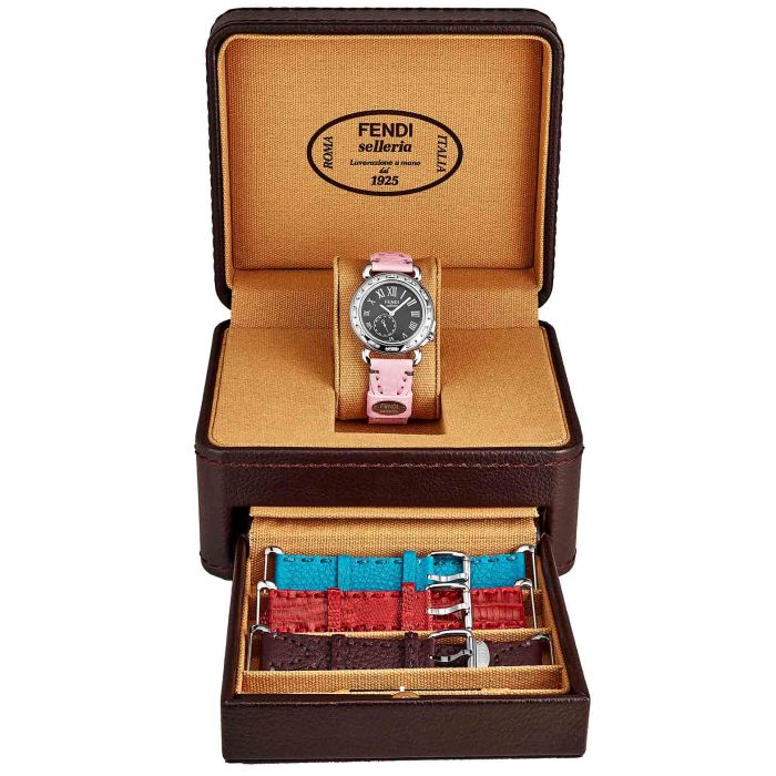 Fendi Selleria 3 Additional Straps With Ladies Watch F81031DCH/SET9 Fendi Selleria 3 Additional Straps With Ladies Watch F81031DCH/SET9