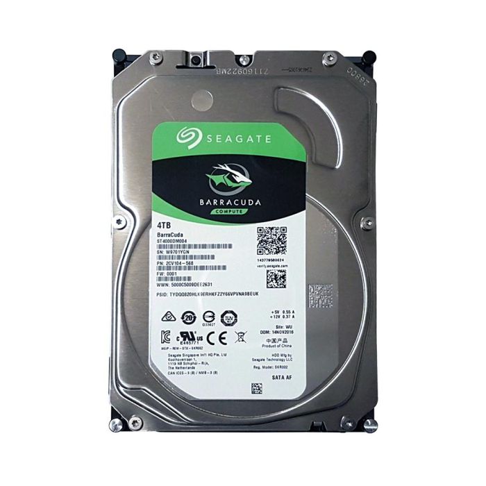 Seagate BarraCuda 4TB 3.5'' SATA3 5400RPM 256MB (ST4000DM004) Seagate BarraCuda 4TB 3.5'' SATA3 5400RPM 256MB (ST4000DM004)