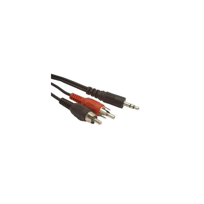 Gembird Audio Cable Jack 3.5mm M / 2x RCA (CINCH) M 5m (CCA-458-5M) Gembird Audio Cable Jack 3.5mm M / 2x RCA (CINCH) M 5m (CCA-458-5M)