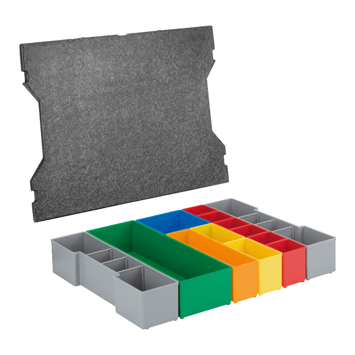 Bosch L-Boxx Inset Box Set 13 pcs - (1600A016N8) Bosch L-Boxx Inset Box Set 13 pcs - (1600A016N8)
