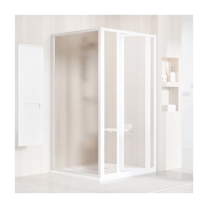 Ravak Shower Fixed Wall PSS-90 195 White + Glass Grape (940701O2ZG) Ravak Shower Fixed Wall PSS-90 195 White + Glass Grape (940701O2ZG)