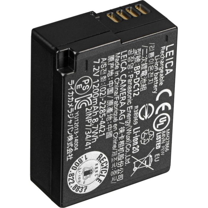 Leica BP-DC12 Lithium-Ion Battery (19500) Leica BP-DC12 Lithium-Ion Battery (19500)