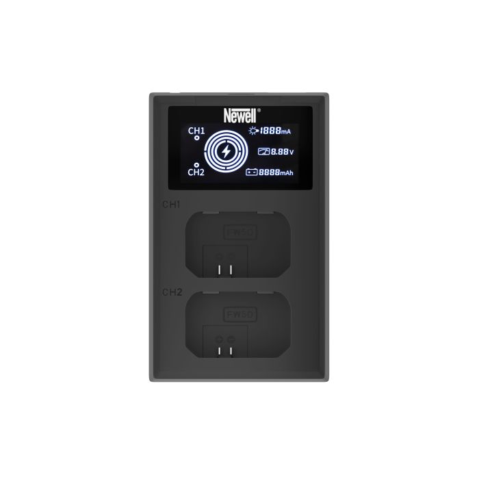 Newell FDL-USB-C Dual-channel Charger for NP-FW50 Newell FDL-USB-C Dual-channel Charger for NP-FW50