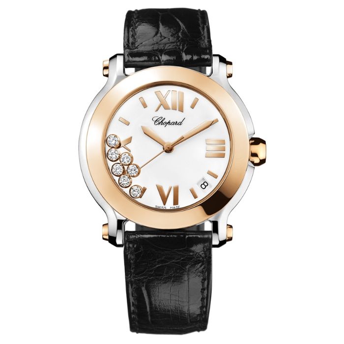 Chopard Happy Sport Round 36mm Ladies Watch 278492-9001 Chopard Happy Sport Round 36mm Ladies Watch 278492-9001