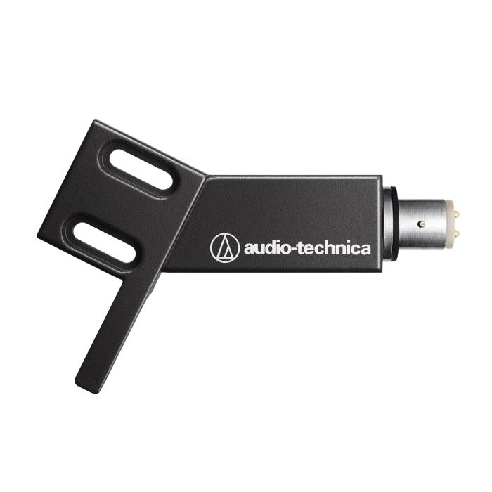 Audio Technica AT-HS4BK Angled Shape Headshell for Straight Tonearm Audio Technica AT-HS4BK Angled Shape Headshell for Straight Tonearm
