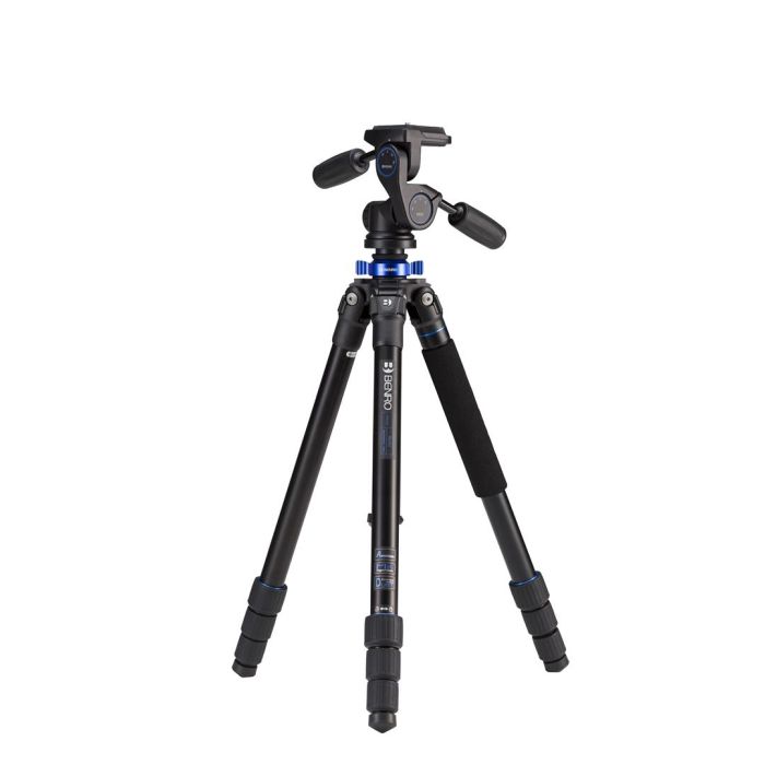 Benro TMA28AHD2 Series 2 Mach3 Aluminum Tripod with HD2 3-Way Pan/Tilt Head